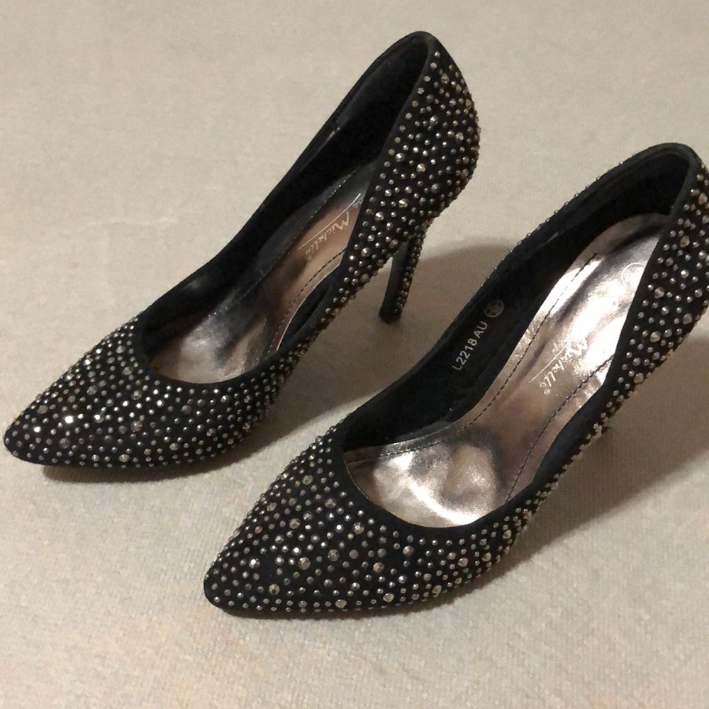 Studded heels